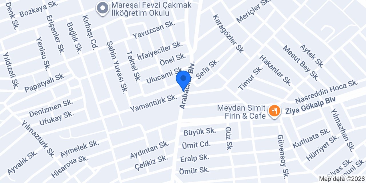Çakır Eczanesi konumu