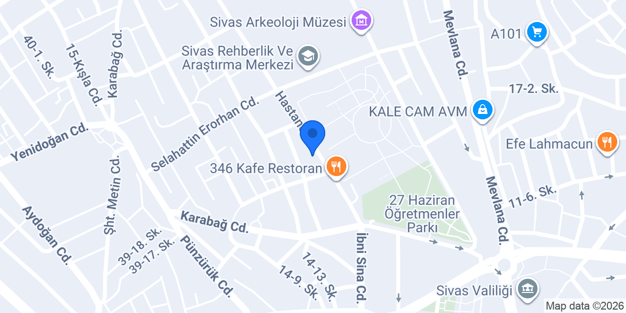 sıhhı su tesisat konumu