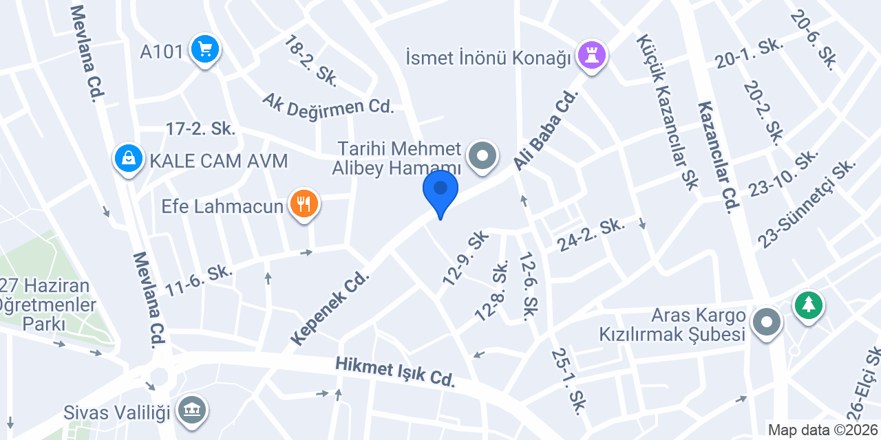 ÖZ URHANLAR EMLAK konumu