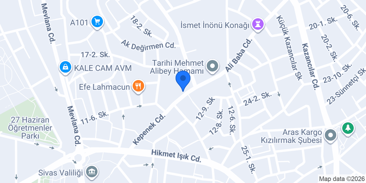 Kepenek Eczanesi konumu