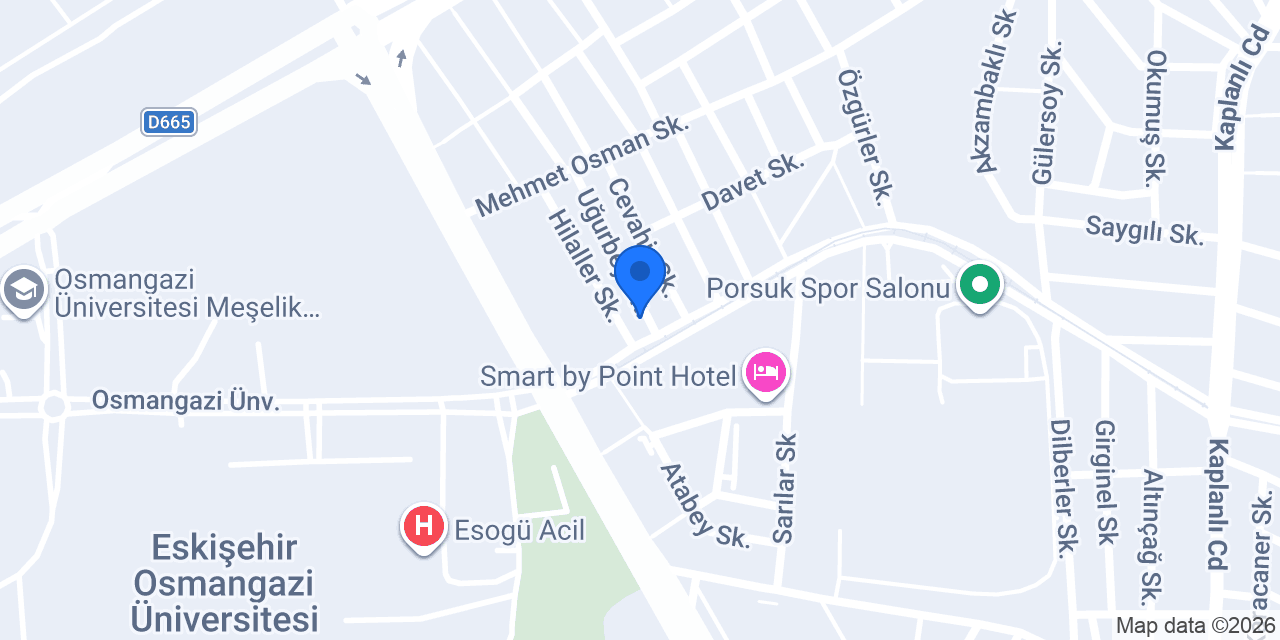 Eskişehir Tek Elektrik konumu