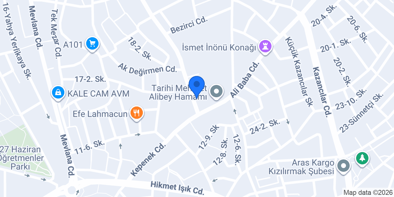 Çin-pa Çiçekçilik konumu