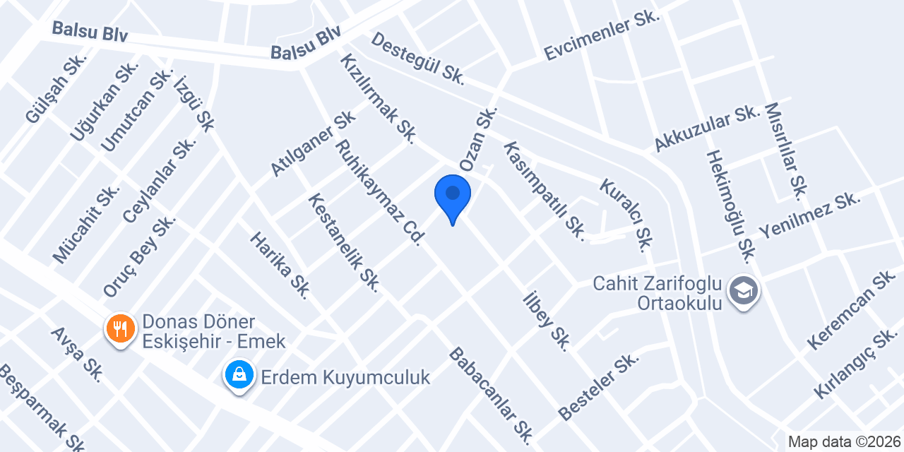 Urfa Yörem Baklavaları konumu