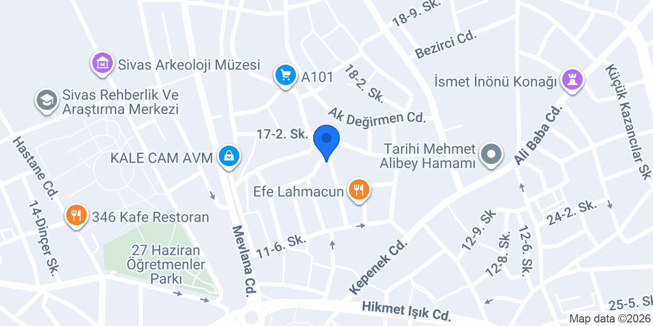 sivas elektrik konumu