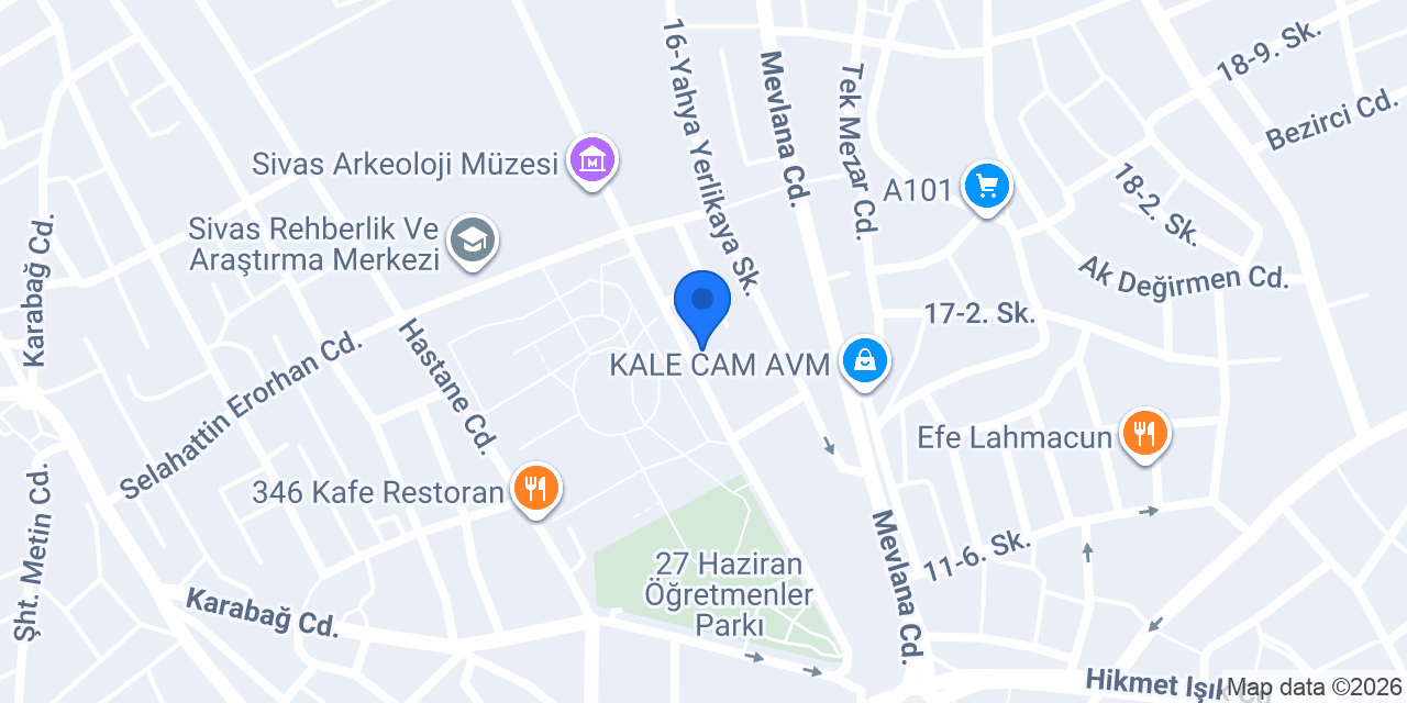Hikmet Eczanesi konumu