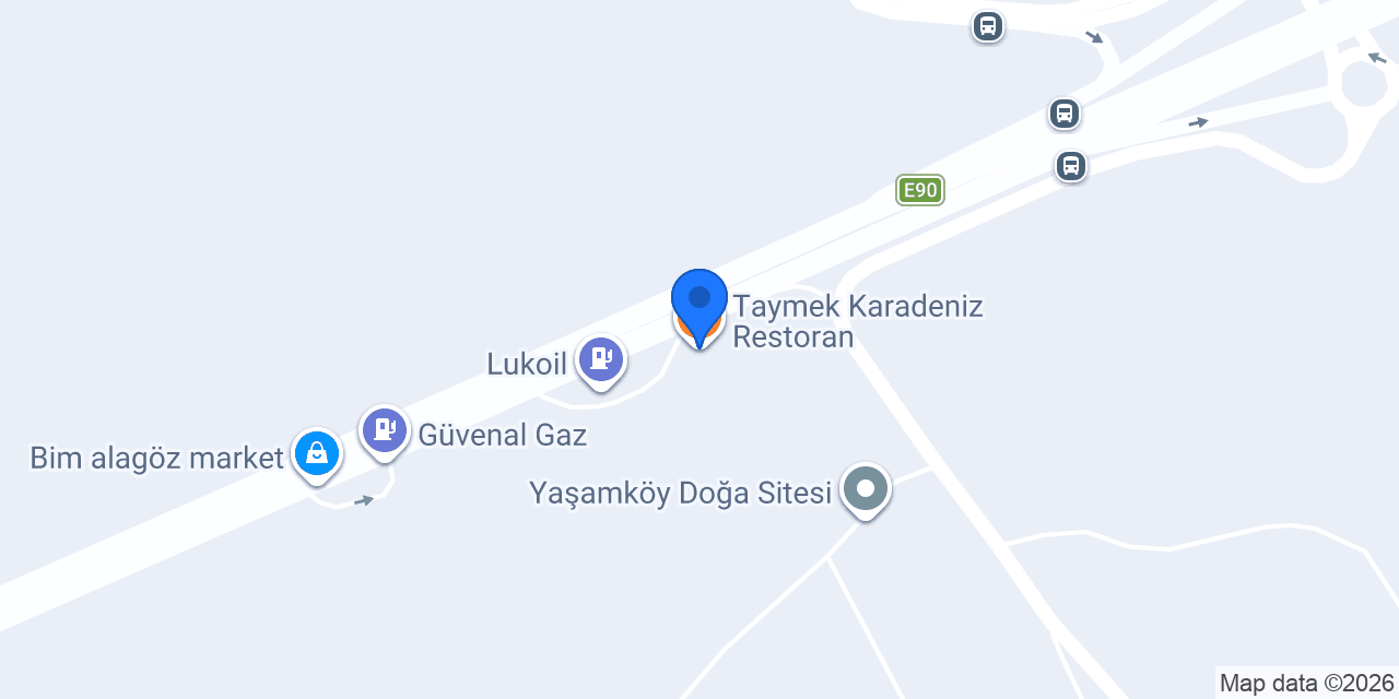 Taymek Karadeniz Restoran konumu