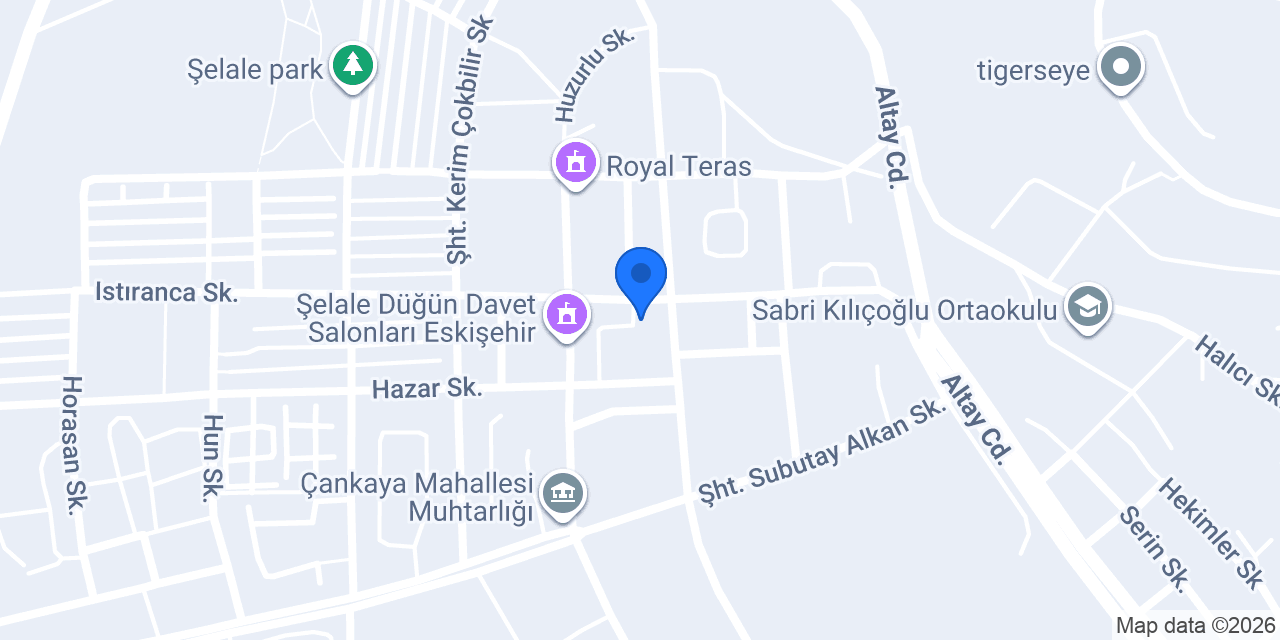 Erhan Erkek Kuaförü konumu