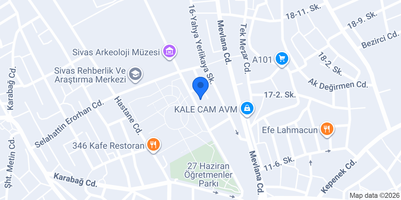 Bahar kahvaltı ve börek salonu konumu