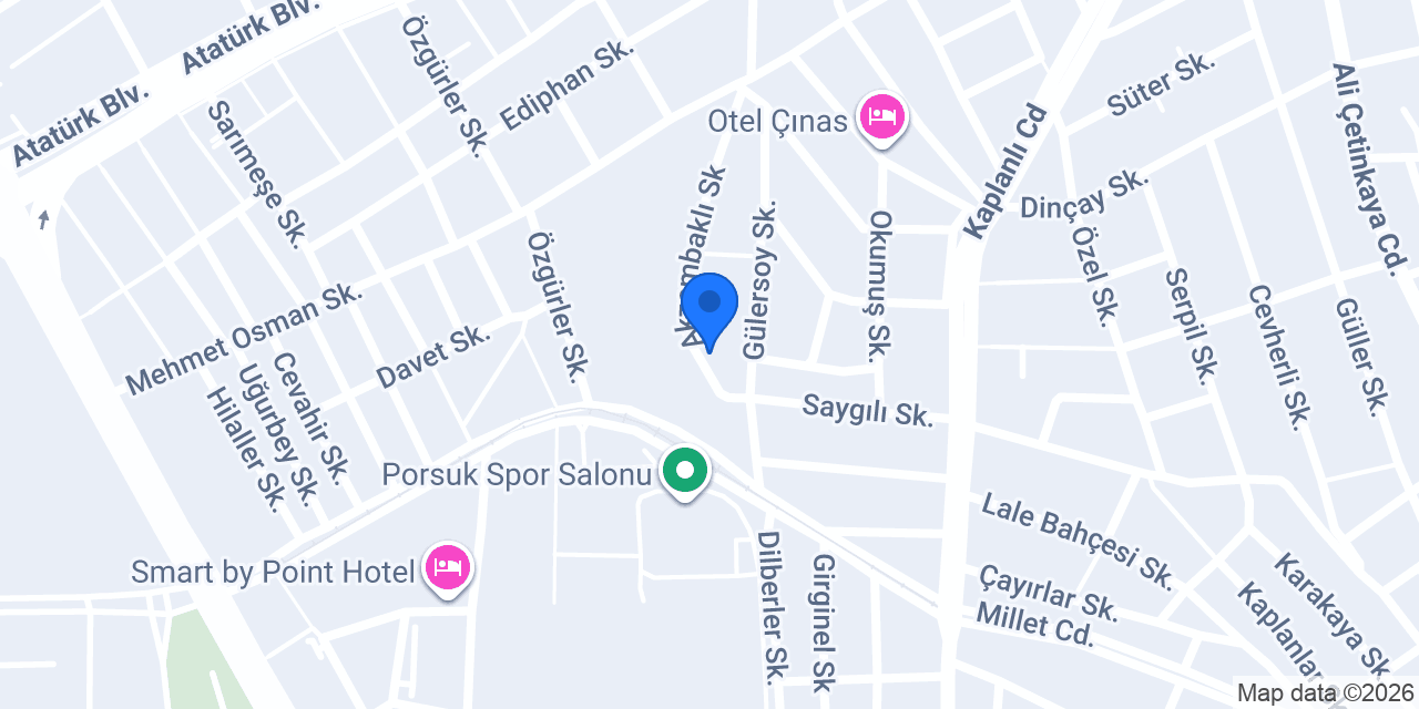 Giz Bayan Kuaförü konumu