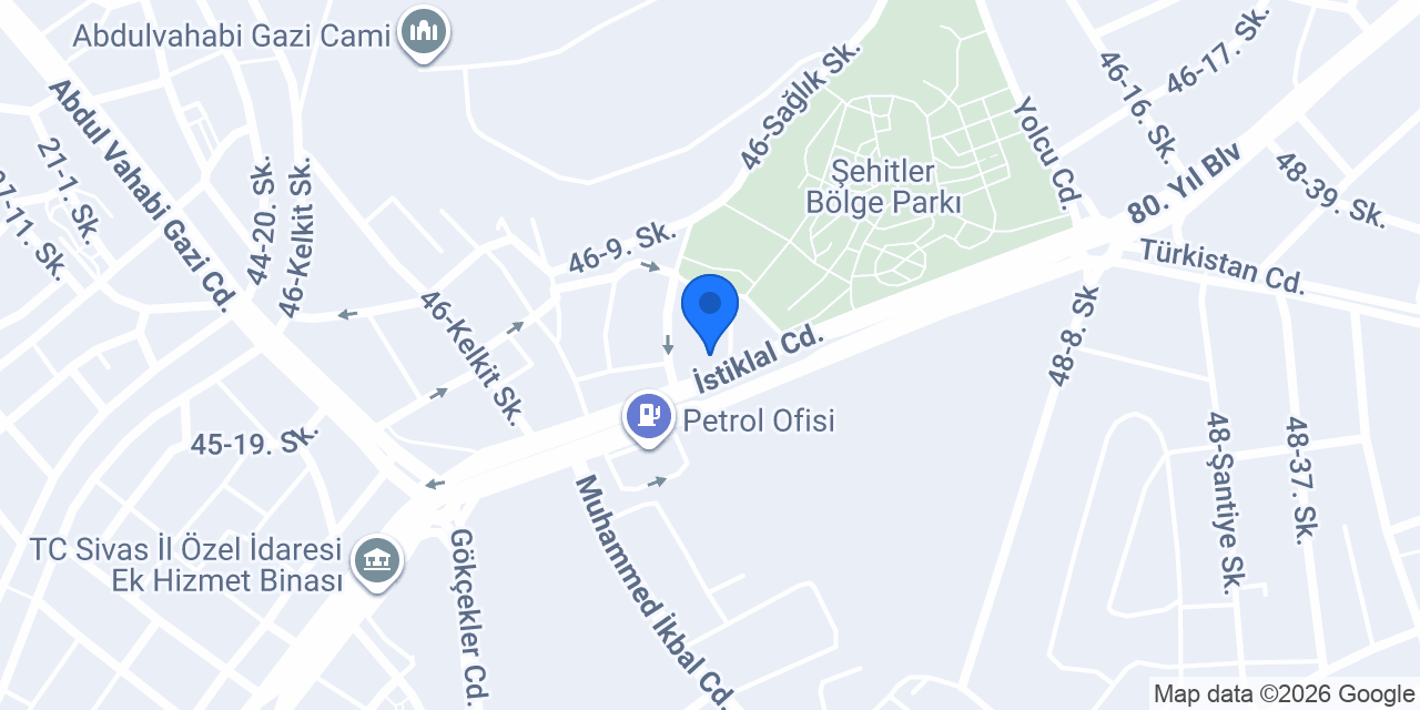 ÇINAR DONDURMA konumu