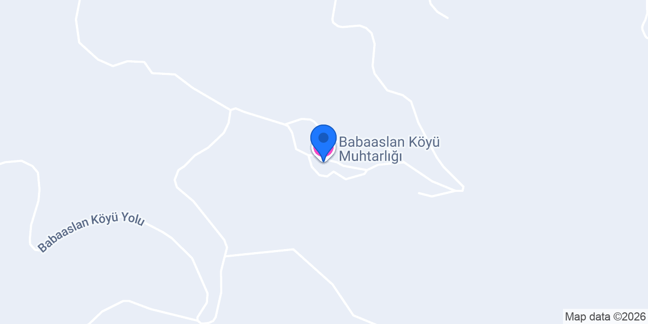 Babaaslan Köyü Muhtarlığı konumu