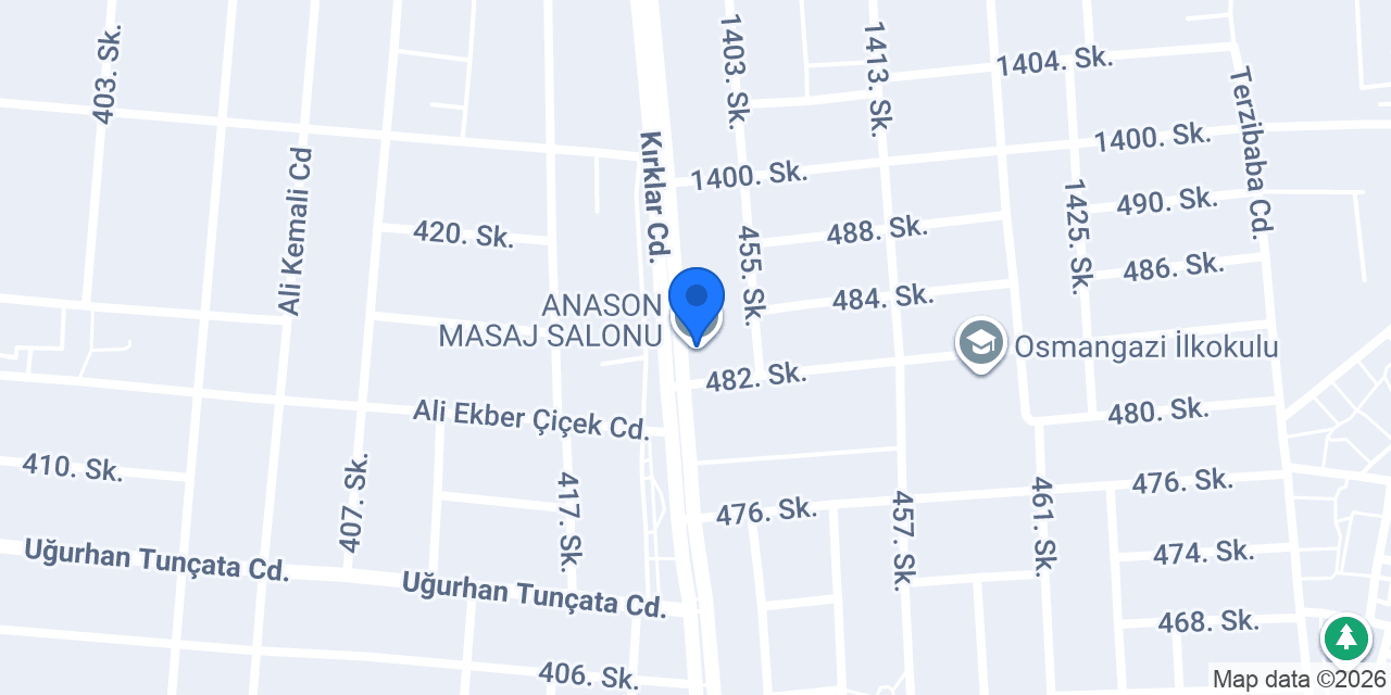 ANASON MASAJ SALONU konumu