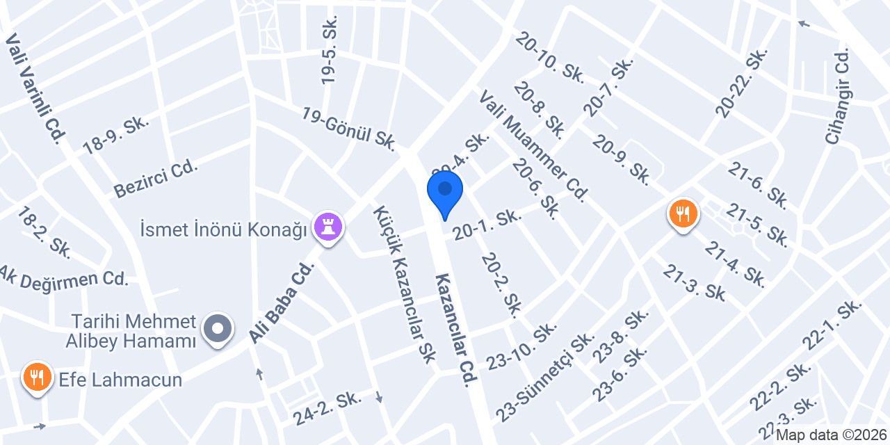 E.c.a. Yetkili Servis konumu