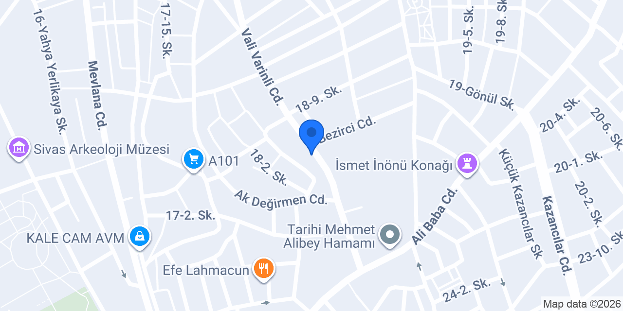 Ataşah Giyim ve Terzi konumu