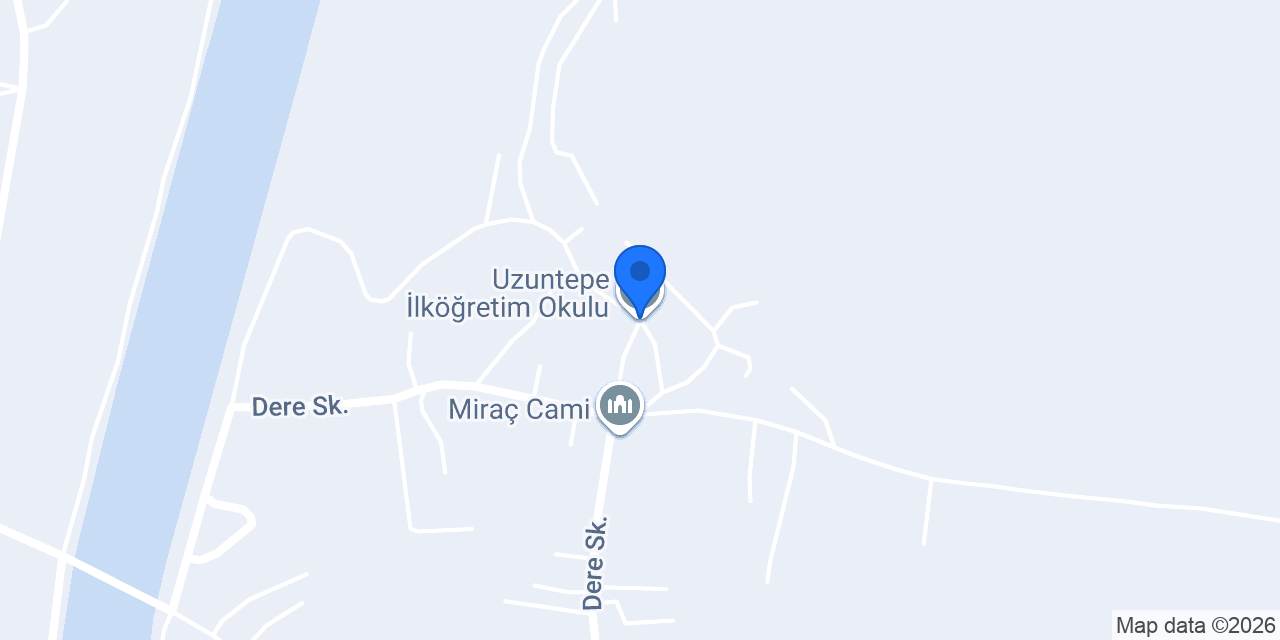 Uzuntepe İlköğretim Okulu konumu