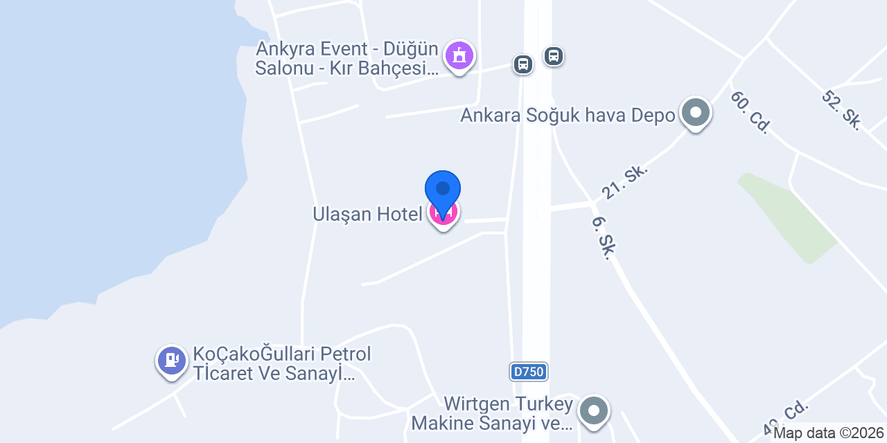 Ulaşan Hotel konumu