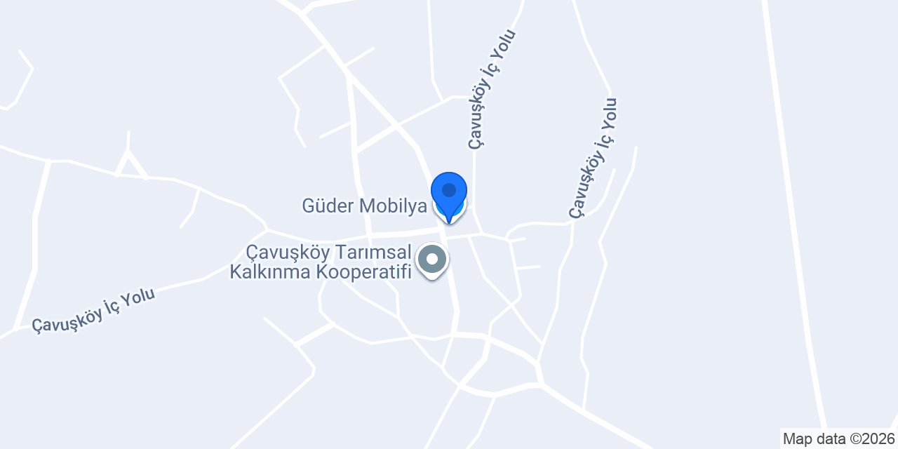 Güder Mobilya konumu