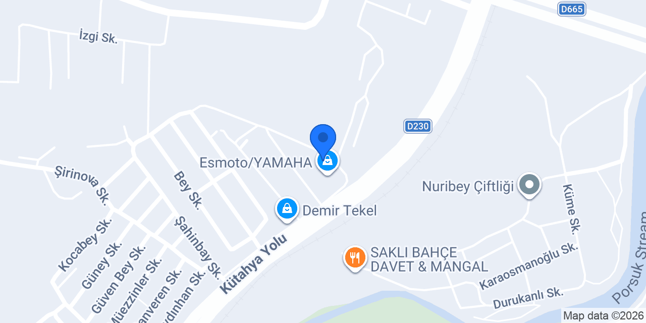 XP Şanti-Hane Cafe konumu
