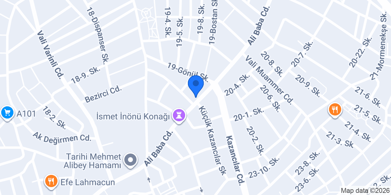 Oktay Biyan Berber Salon konumu