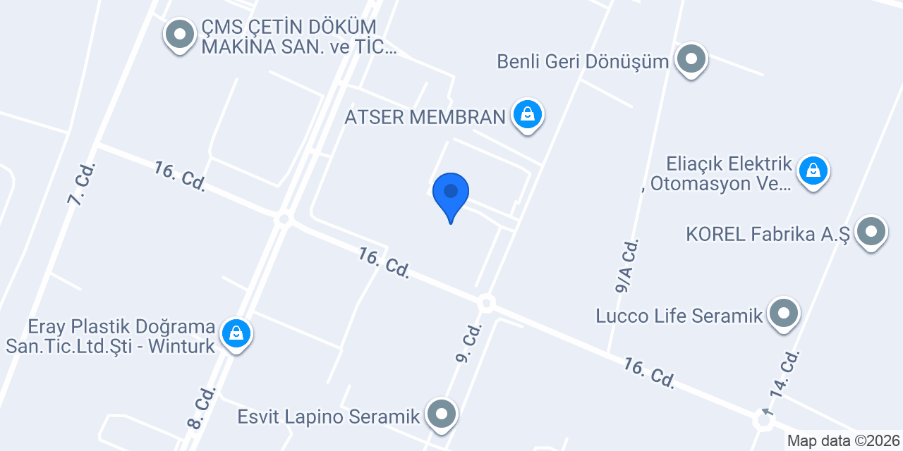 DM PVC ESEREN GROUP konumu