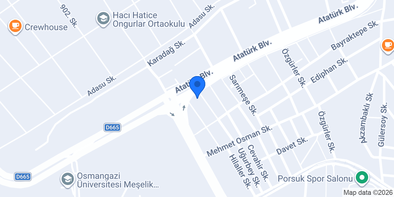 Doktor Nüket Erdemli konumu