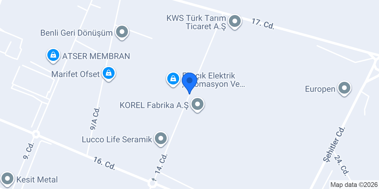 Corelli Bisiklet konumu