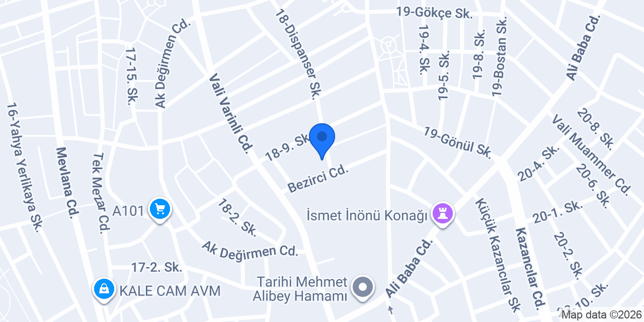 Verem Savaş Dispanseri konumu