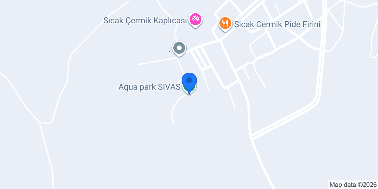 Aqua park SİVAS konumu