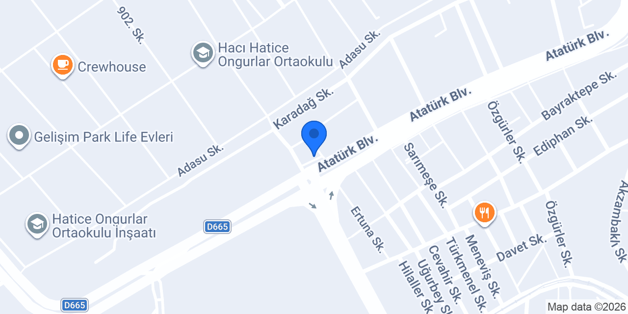 Bulvar Köfte konumu