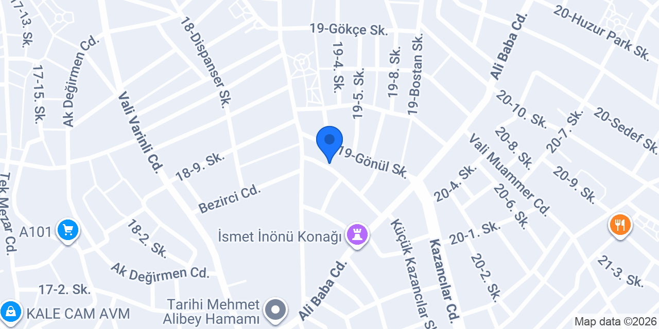 Tömbeki Nargile konumu