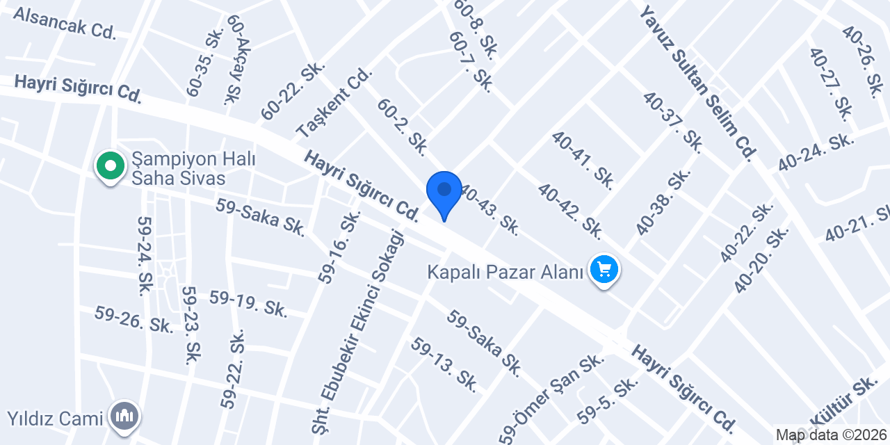 Başak Ticaret konumu