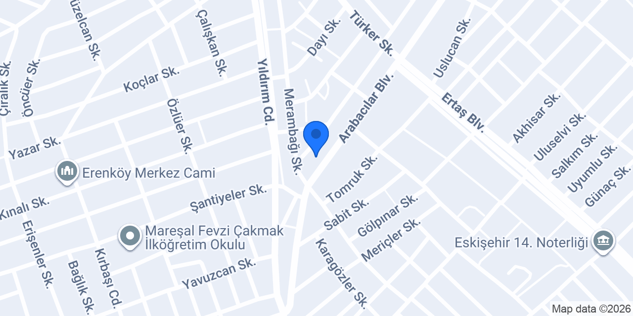 Yüksel Oto Lastik konumu