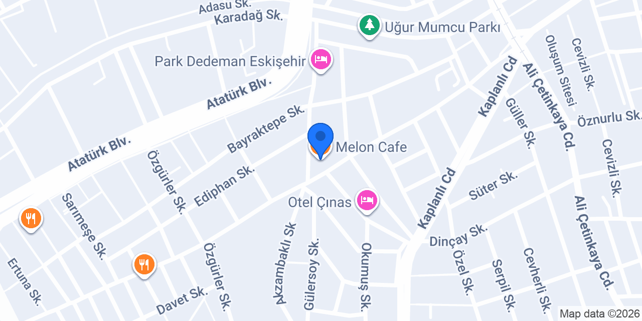 Melon Cafe konumu