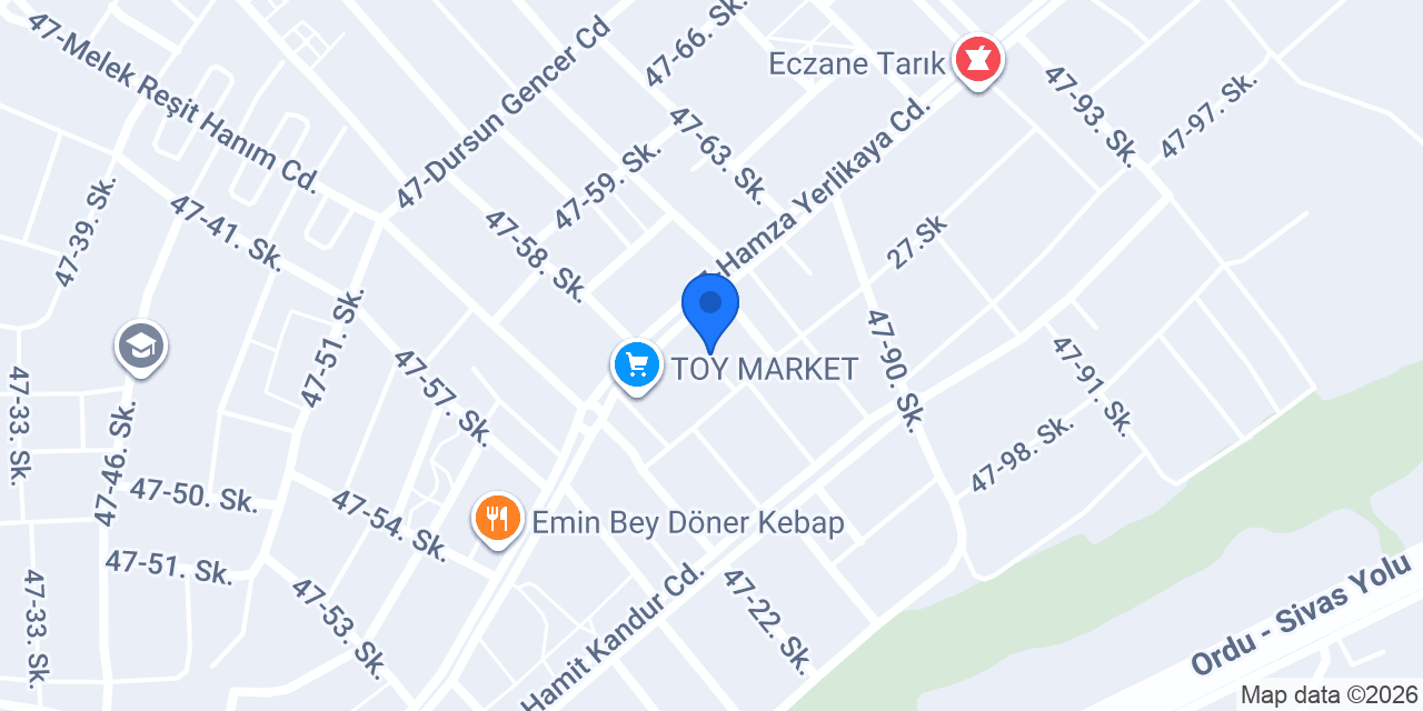Tatlı Mekan konumu