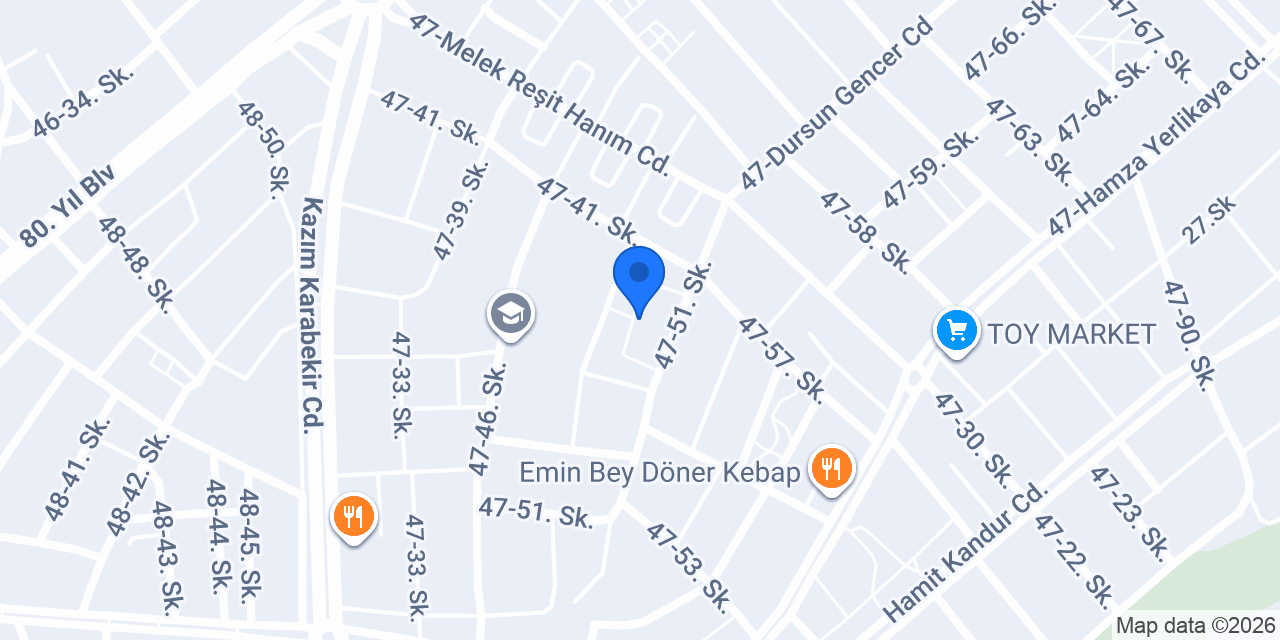 Şeyh Şamil Anaokulu konumu