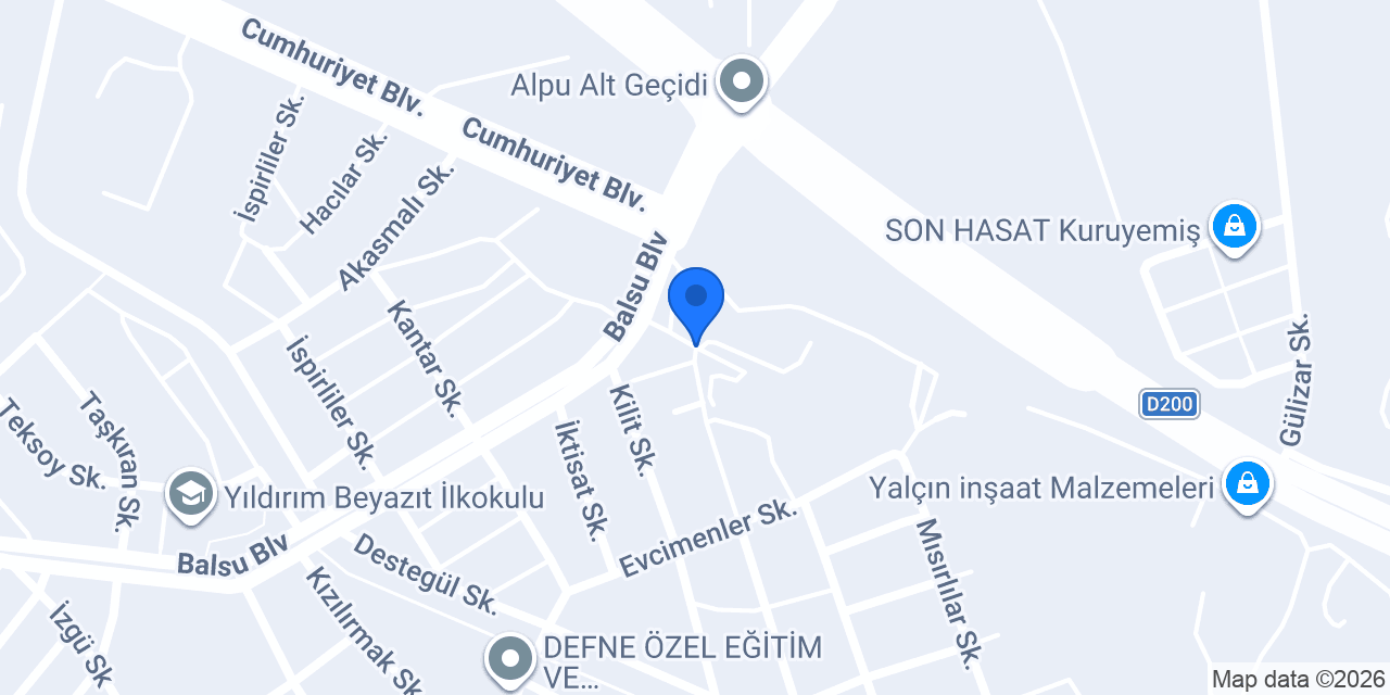 Ende Dil Akademi konumu