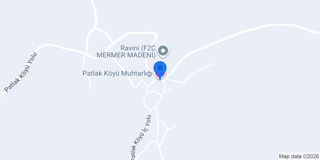 Patlak Köyü Muhtarlığı konumu