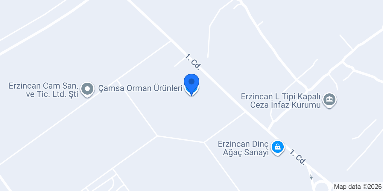 Çamsa Orman Ürünleri konumu
