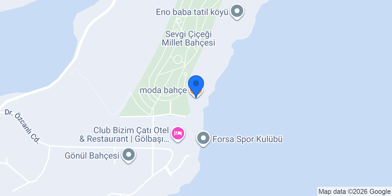 moda bahçe konumu