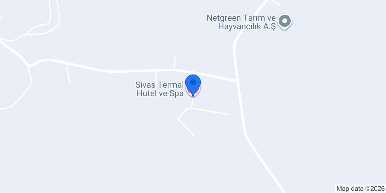 The Green Park Termal Otel Sivas konumu
