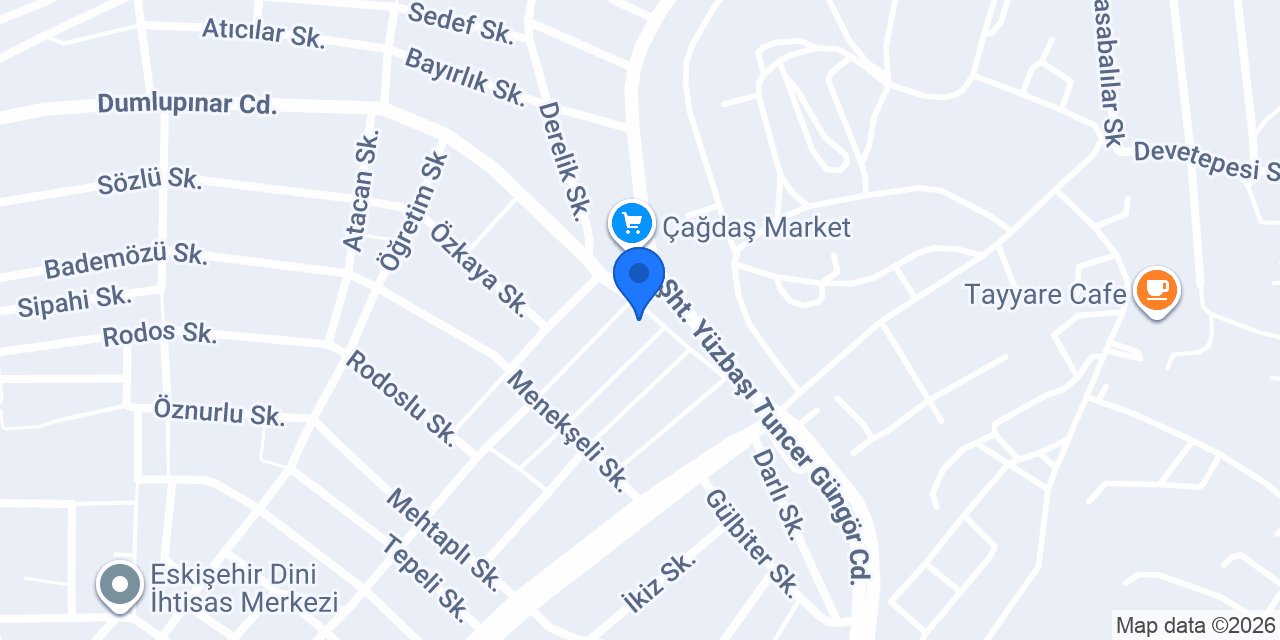Yıldıztepe Eczanesi konumu