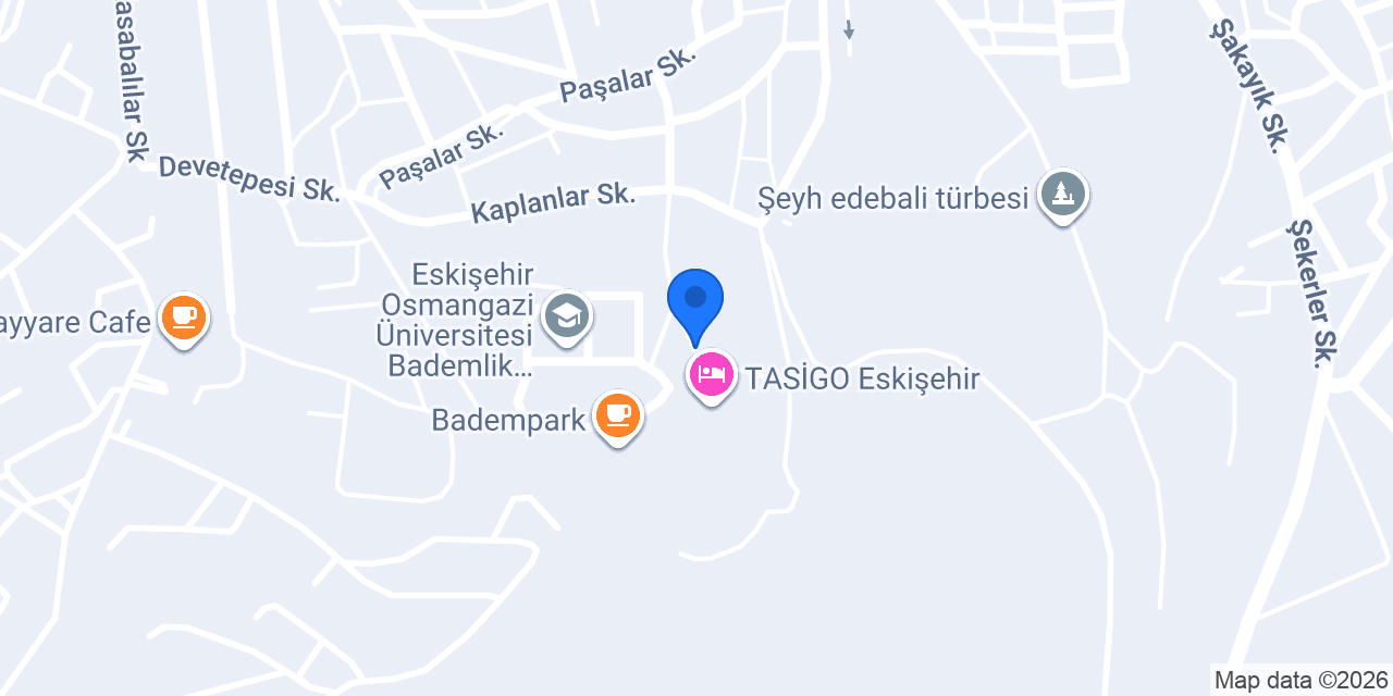 Turquaz Restoran konumu