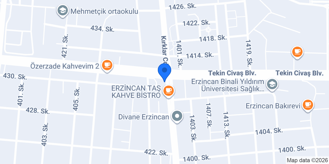 Ertuş Ekmek fırını 1 konumu