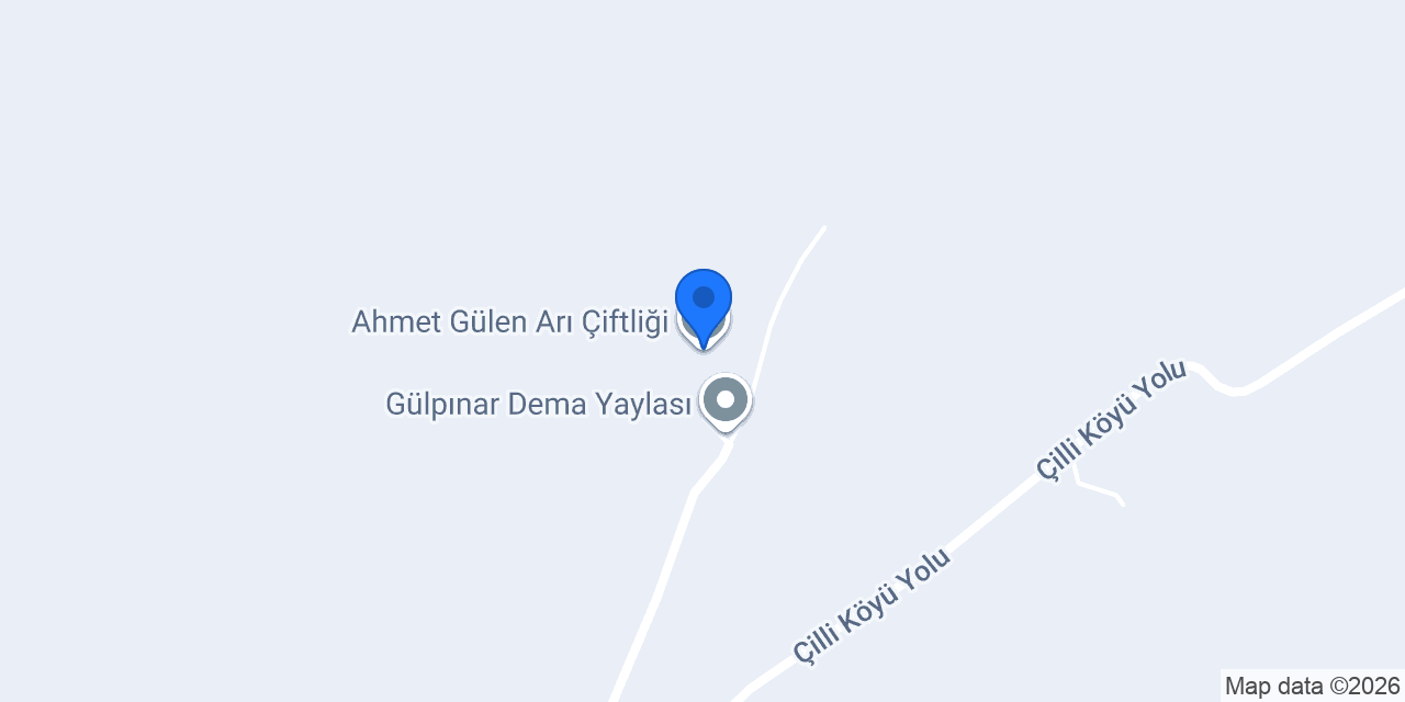 Ahmet Gülen Arı Çiftliği konumu