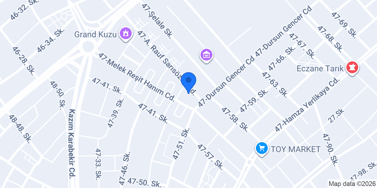 Furkan Pide Fırını konumu