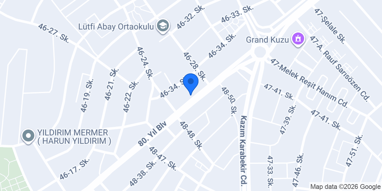 Sivas Özel Yufka Kadayıf konumu