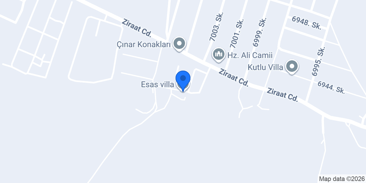 Esas villa konumu