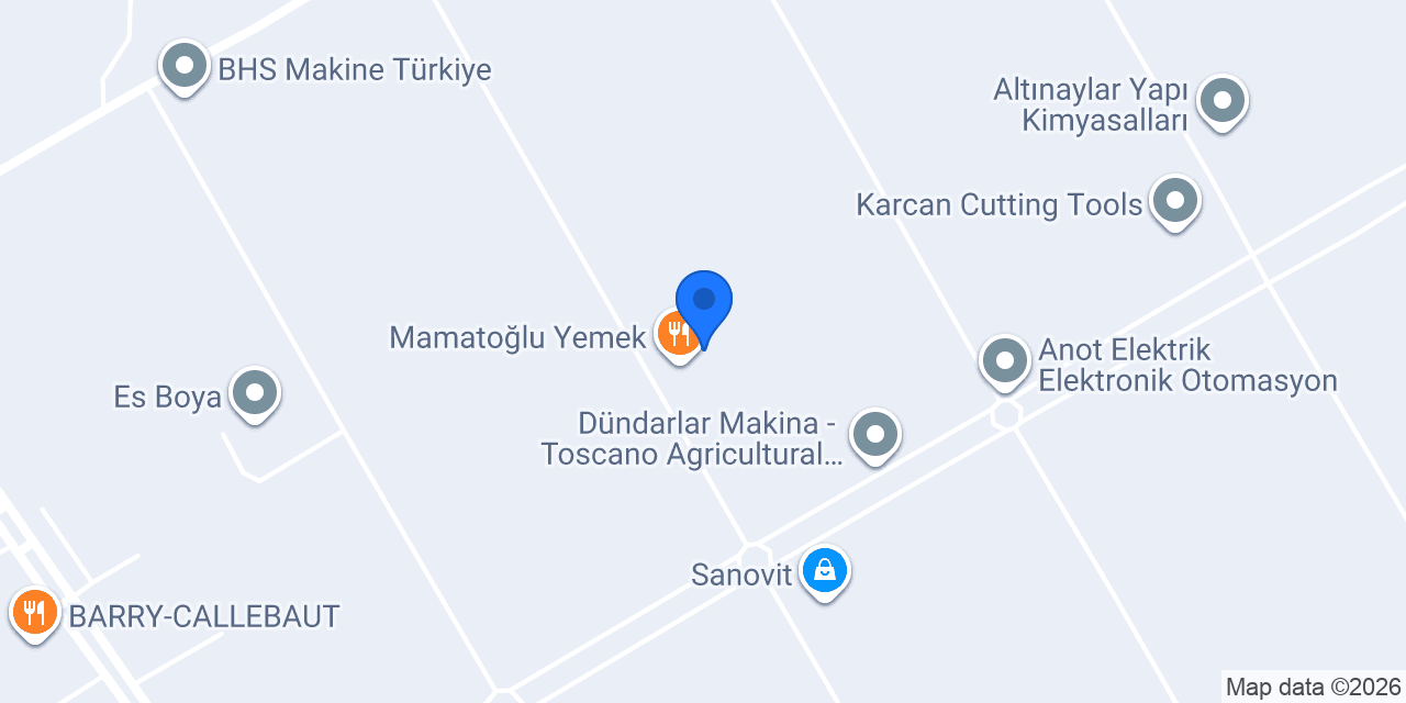 Mamatoğlu Yemek konumu