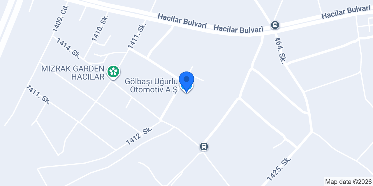 Gölbaşı Uğurlu Otomotiv A.Ş konumu