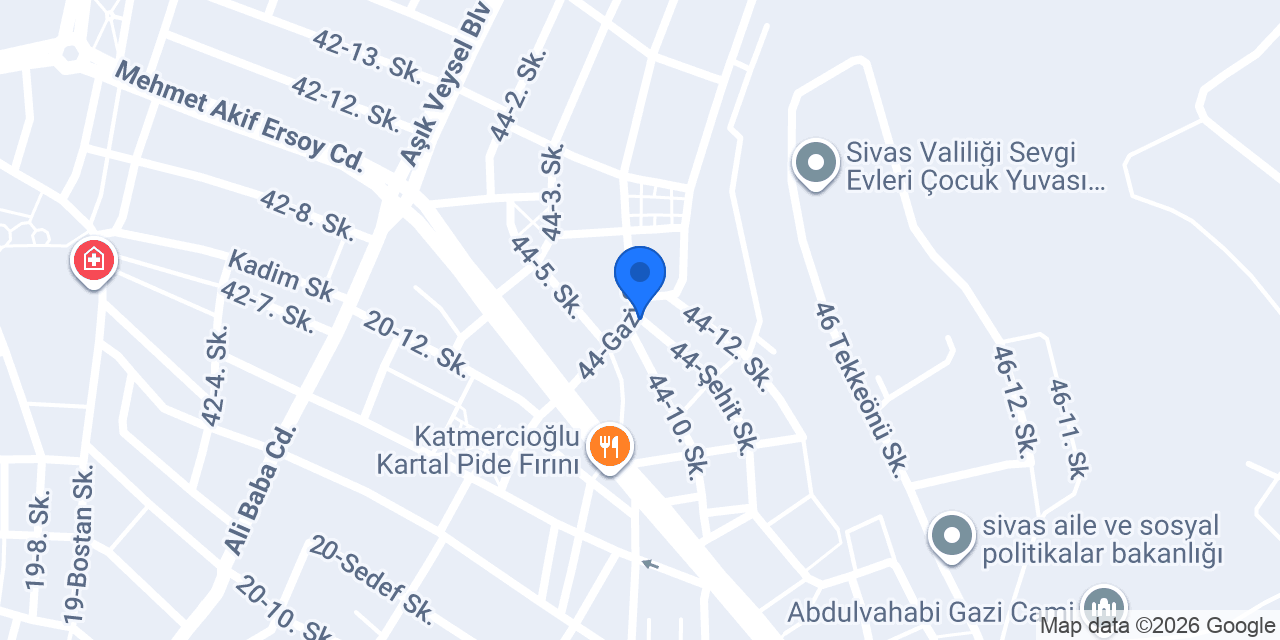 Mesleki Eğitim Merkezi konumu